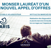 Monser remporte un nouvel appel d’offres pour la ville de Paris